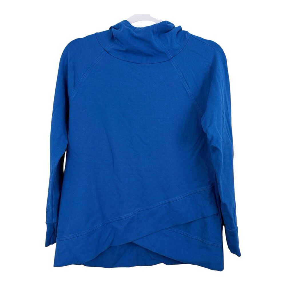 Anatomie Pullover Hooded Top Womens Sz Small Long Sleeve Cotton Stretch Peru